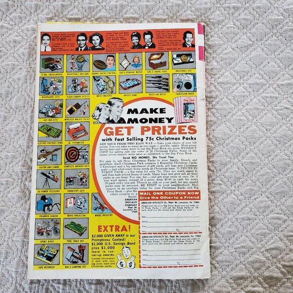 Walt Disney Comic Book Gold Key Huey Dewey & Louie Junior Woodchucks No # 3 1968 - Picture 10 of 11